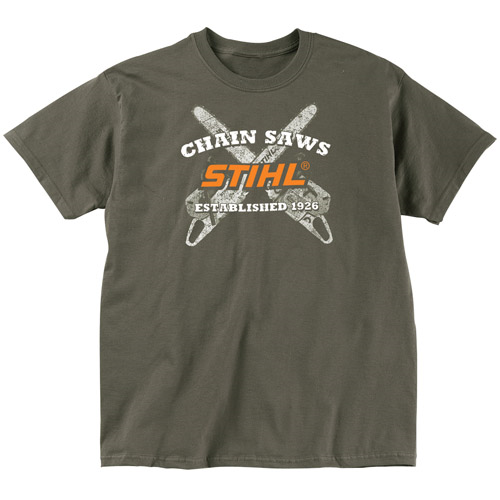 Crossed Chainsaw T-Shirt Crossed Chainsaw T-Shirt