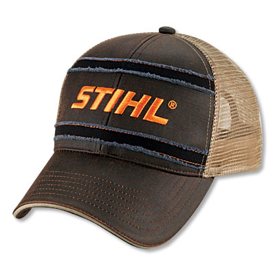 Brown accent crown cap Brown accent crown cap