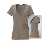Ladies tree ring V-neck t-shirt Ladies tree ring V-neck t-shirt