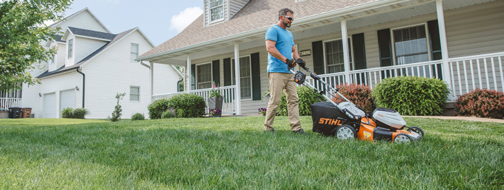 Lawn Mower With Battery Powered Innovation Learn More Stihl Usa