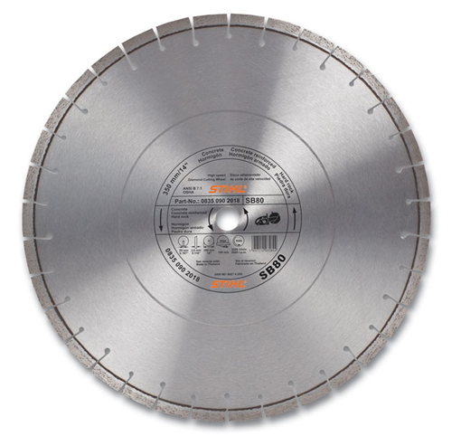 D-SB 80 Diamond Wheel for Hard Stone/Concrete - Premium Grade Image of diamondsb80