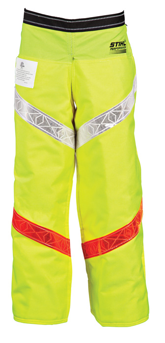 Performance Hi-Vis Apron Chaps - 6 Layer Image of perfhivischap