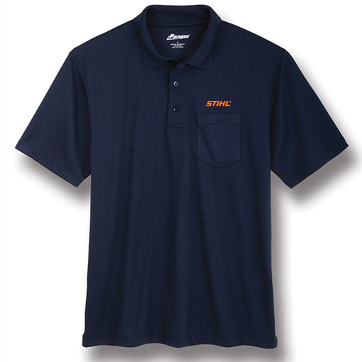 Navy Snag-Proof Pocket Polo Navy Snag-Proof Pocket Polo