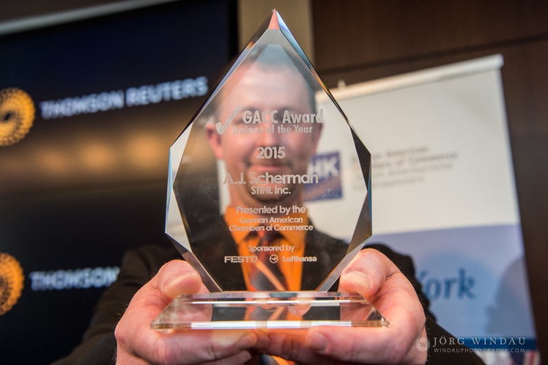 A J Scherman Of Stihl Inc Named Gaccs Trainee Of The Year Stihl Usa