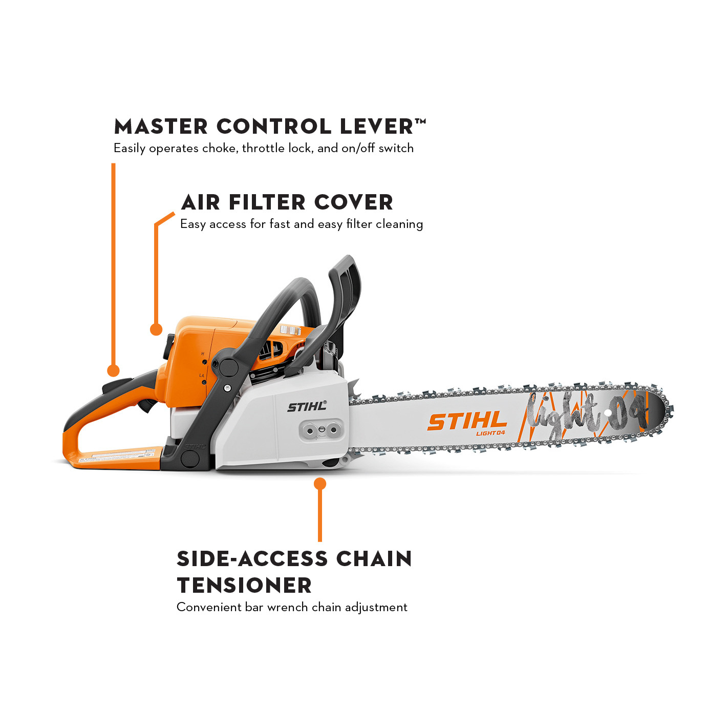 MS 250 Chainsaw