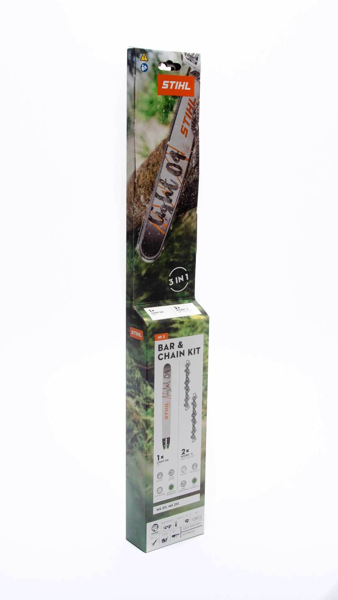2+1 Cut Kit 2 - 18” Guide Bar & Saw Chains