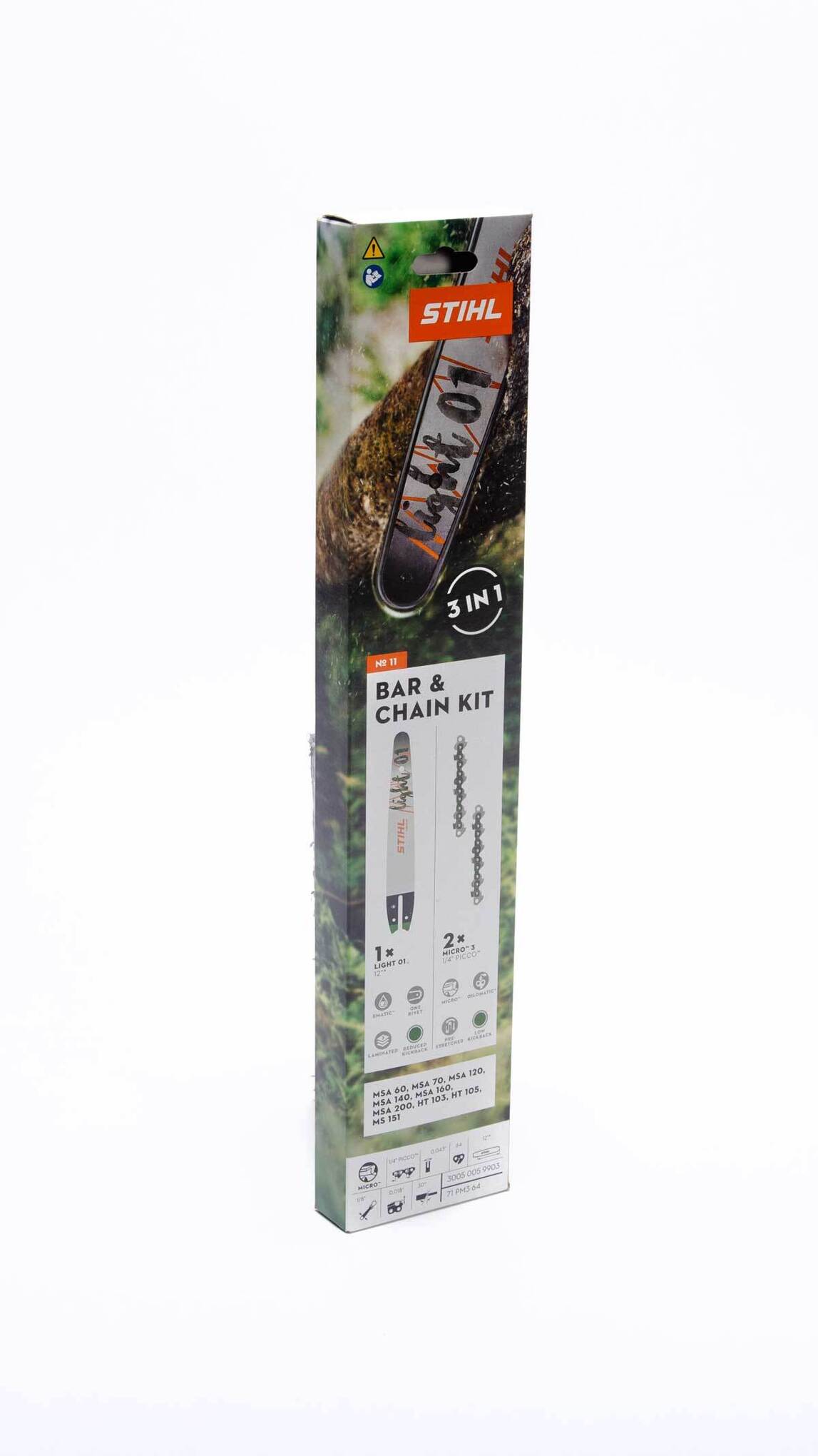 2+1 Cut Kit 11 - 12” Guide Bar & Saw Chains