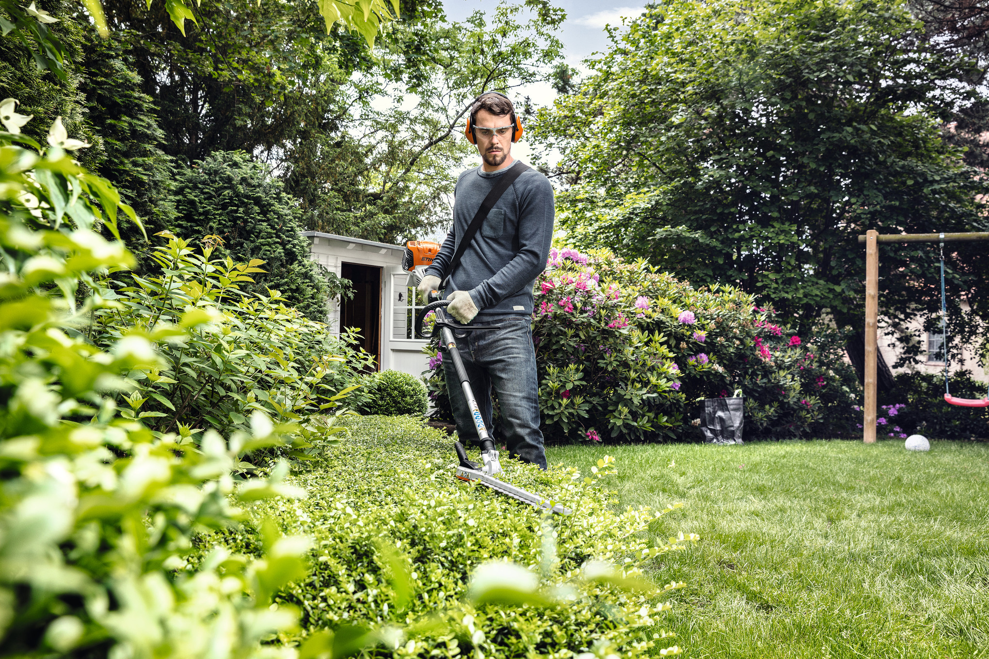 HL-KM 145° Adjustable Hedge Trimmer