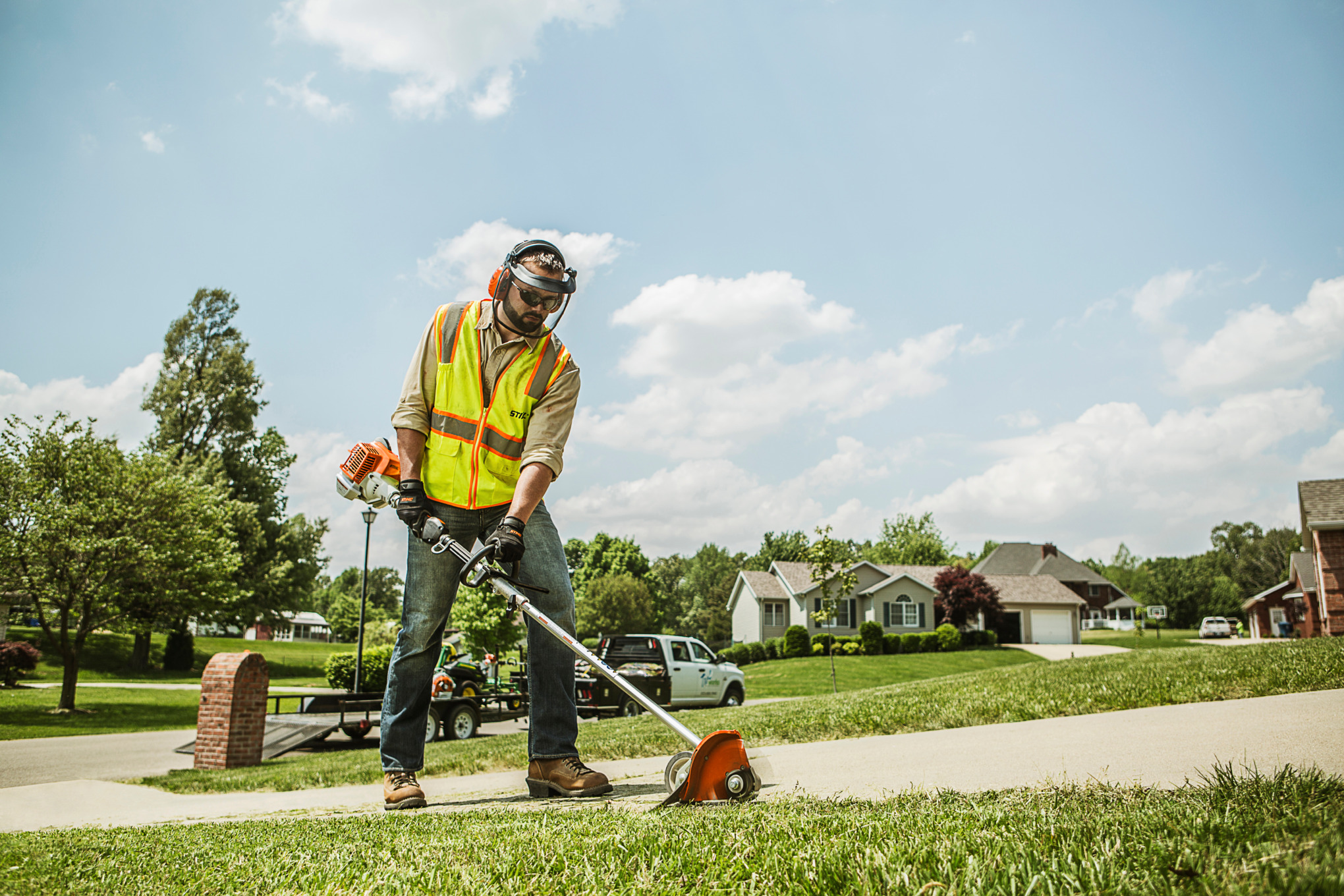 FCS-KM Straight Lawn Edger