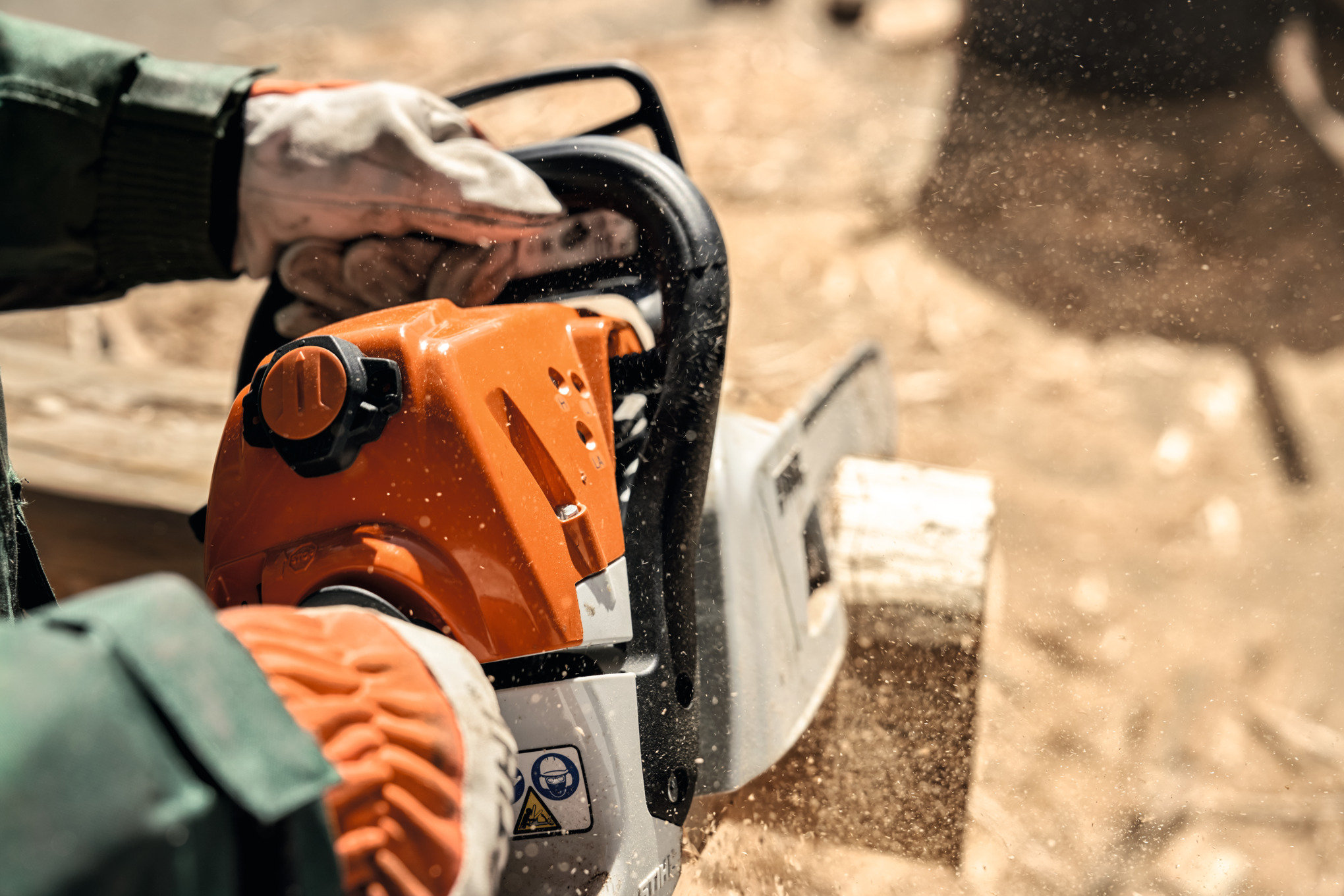 STIHL Smart connector on STIHL Chainsaw