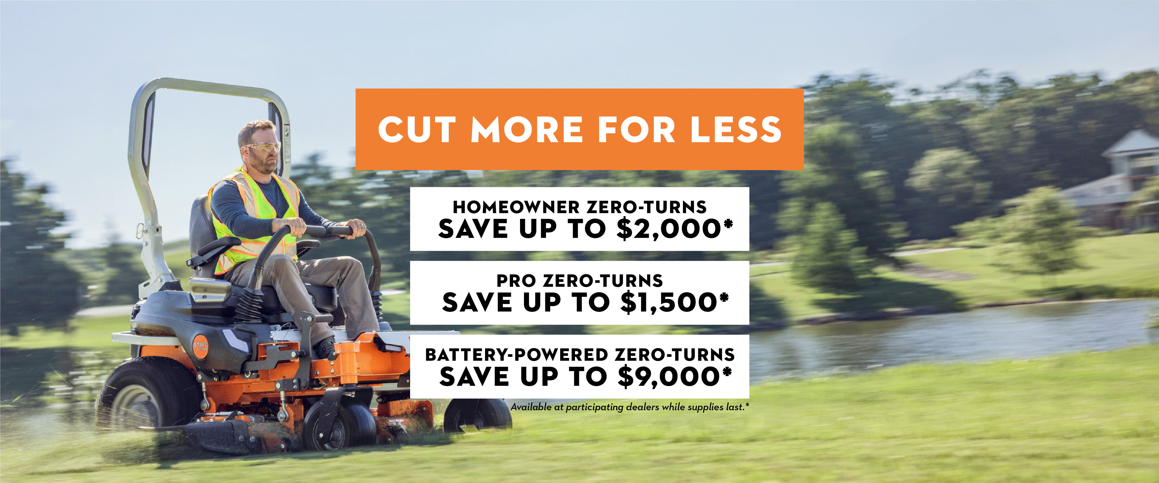 Zero-Turn Mower Deals are here! 