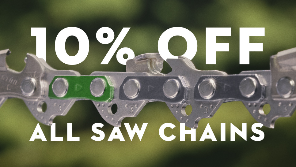 10% off all Saw Chains