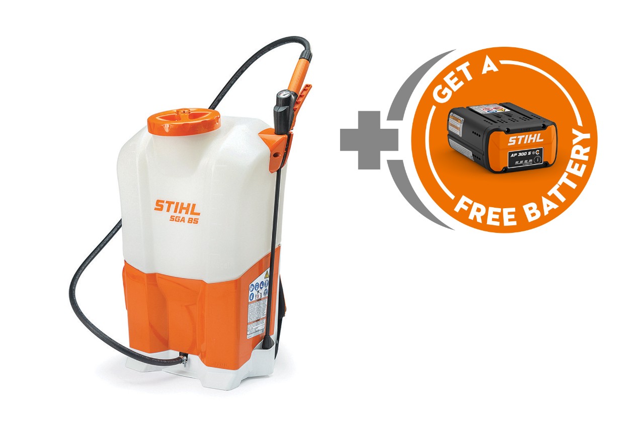 Studio image - professional battery sprayer