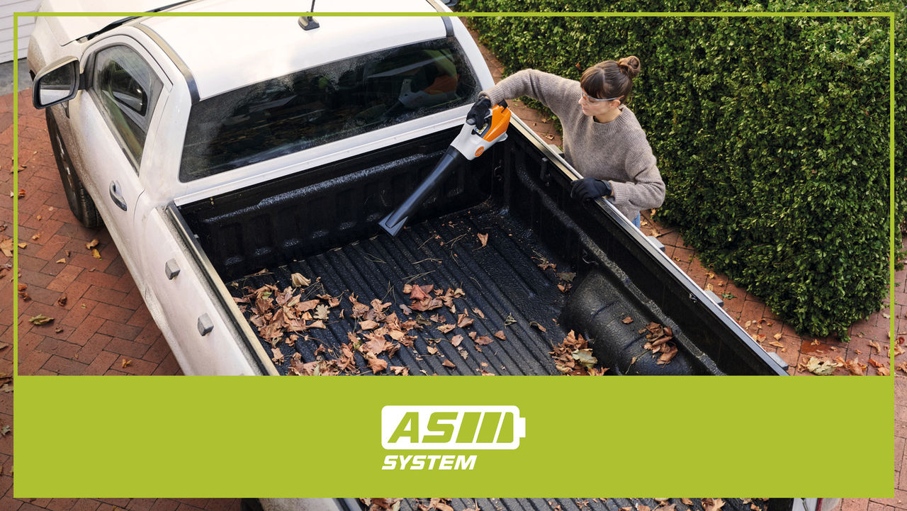 AS system STIHL blower