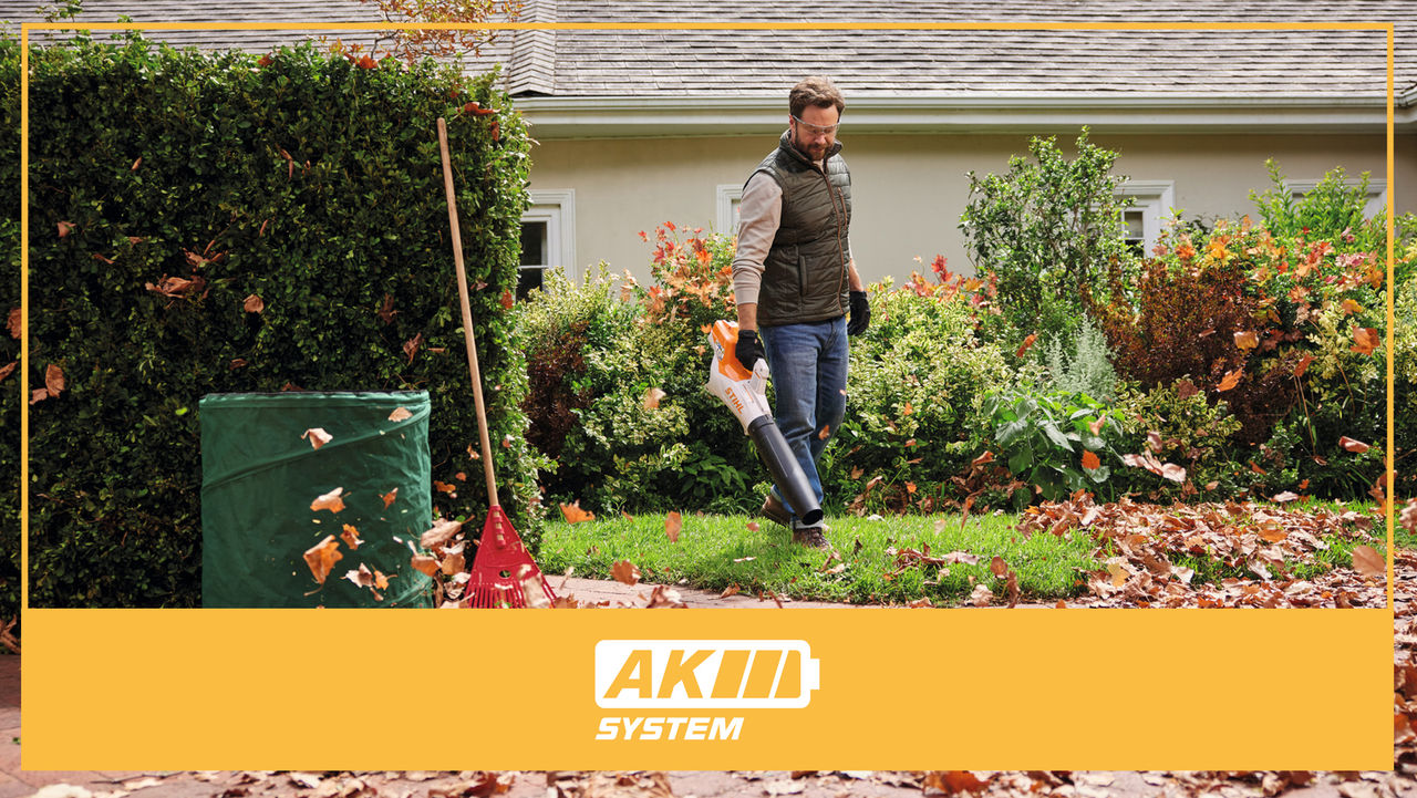 AK system STIHL blower