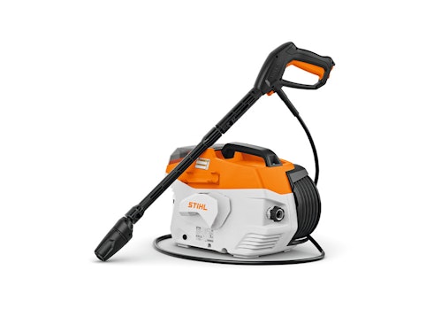 Studio image - professional battery pressure washer