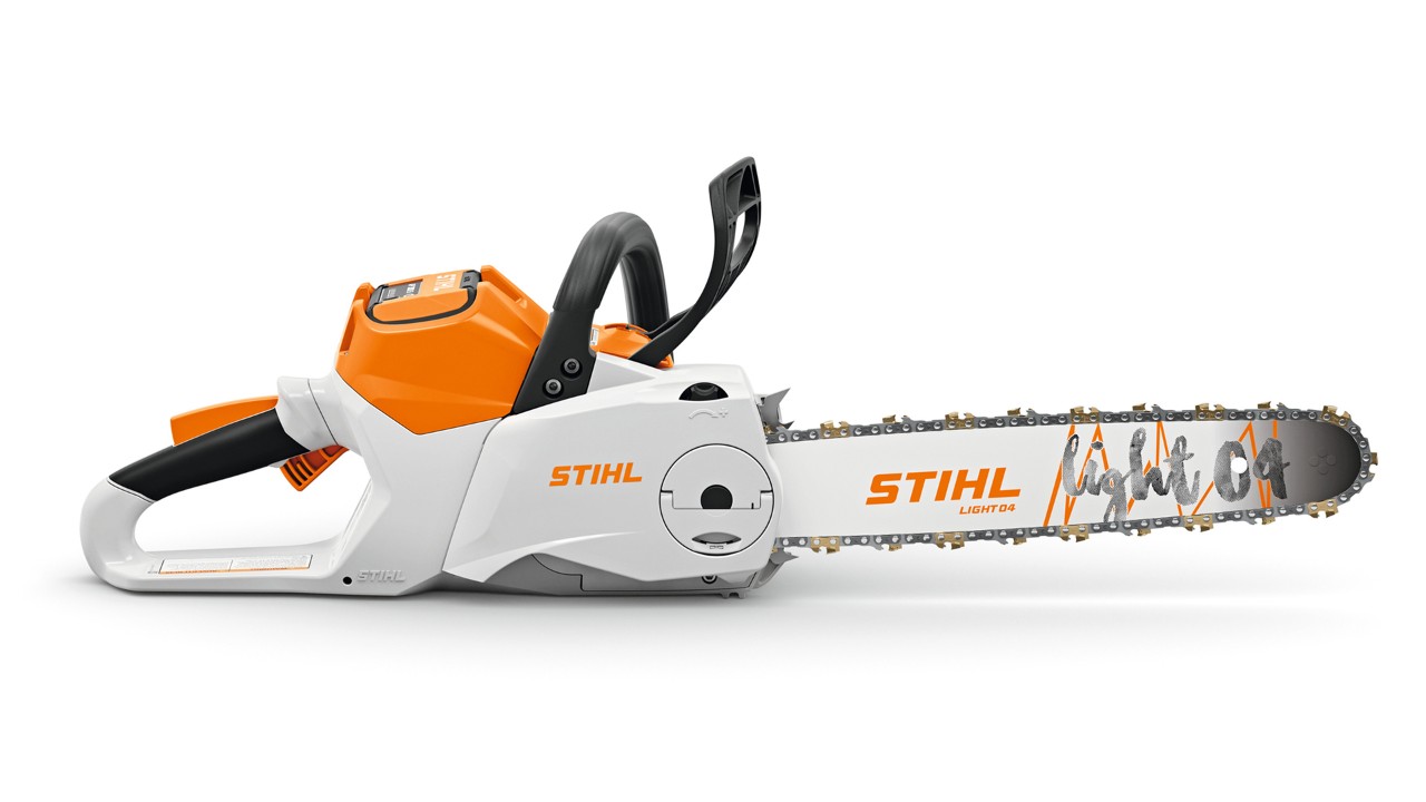 STIHL battery-powered chainsaw
