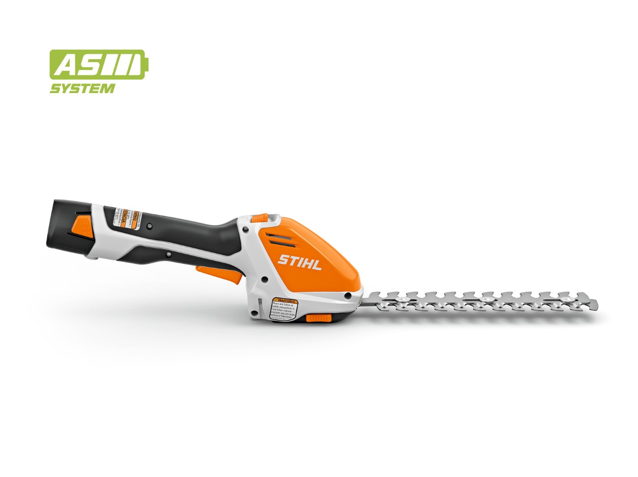 STIHL HSA 26 battery-powered hedge trimmer from the AS System